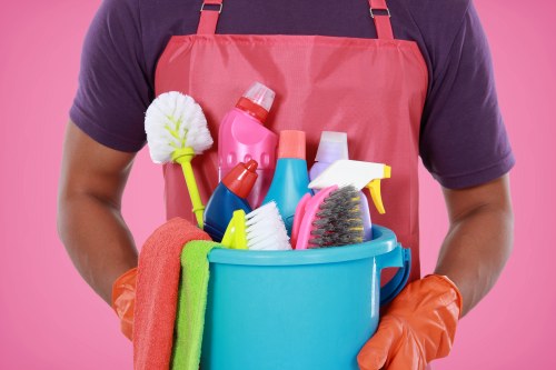 Carpet cleaning team using eco-friendly practices in Wood Green