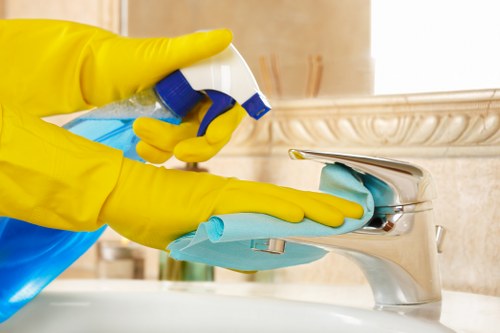 Carpet cleaning service in a Wood Green property